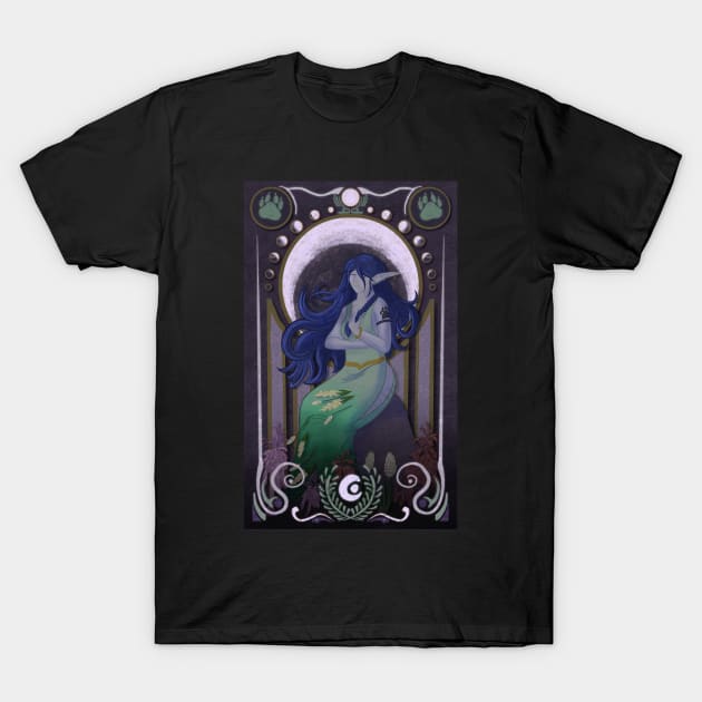 Fancy Druid T-Shirt by gearfeathers